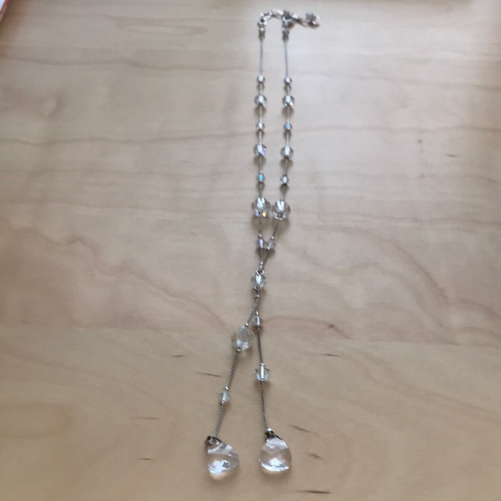 Crystal Drop Necklace